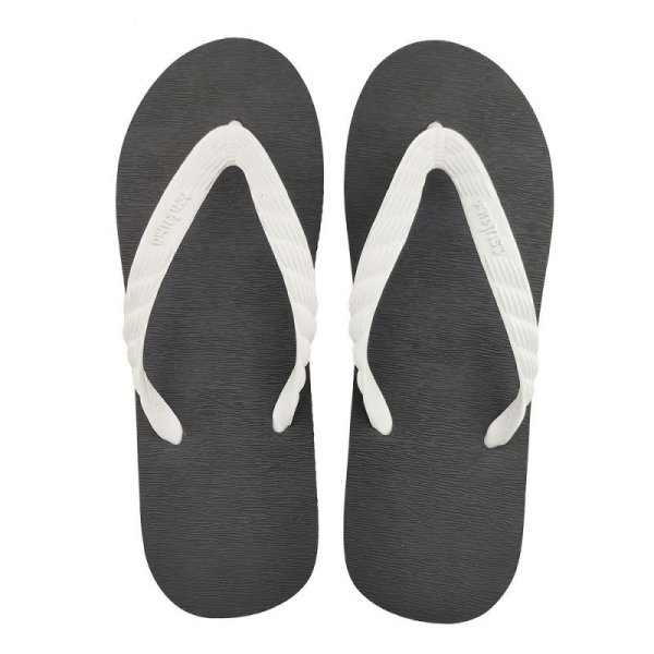 Photo4: flip-flops「KOBE CLASSIC」BLACK×WHITE (4)