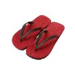 Photo2: flip-flops「JAPANESE ZORI」RED (2)