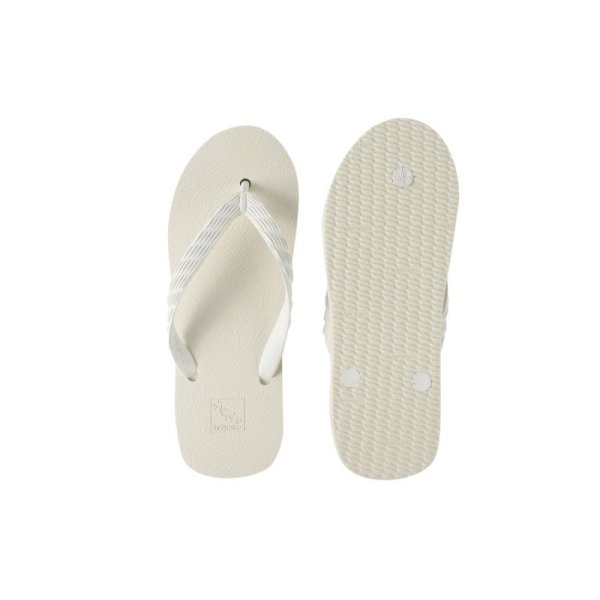 Photo2: flip-flops「SUGARCANE」OFFWHITE×WHITE (2)