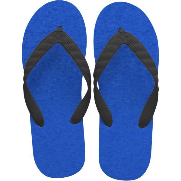 Photo2: beach sandal royal blue sole (2)