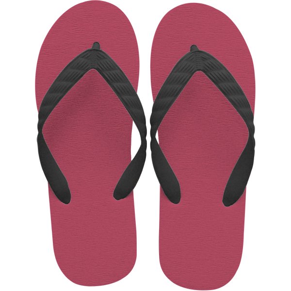 Photo2: beach sandal burgundy sole (2)