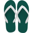 Photo1: beach sandal ivy green sole (1)